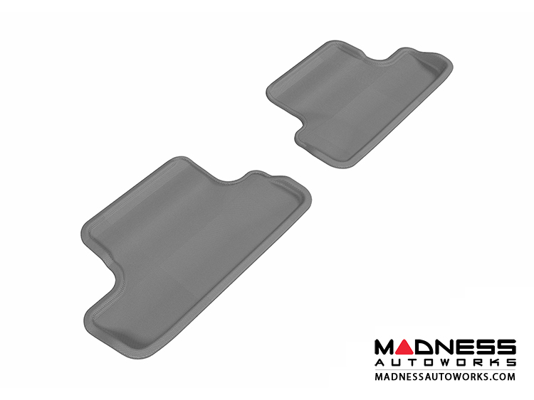 Audi TT/ TTS Floor Mats (Set of 2) - Rear - Gray by 3D MAXpider (2008-2015)